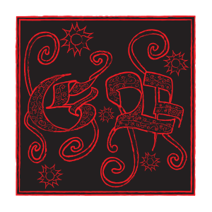 graffiti style sticker IR